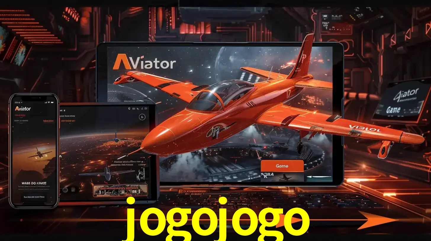 Apresentação tecnológica do jogo Aviator com um avião saindo da tela de um tablet, demonstrando a experiência imersiva em múltiplos dispositivos no jogojogo.