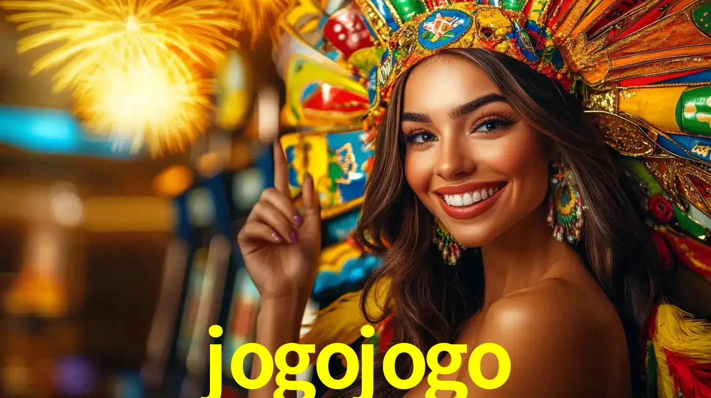 Mulher sorridente com um cocar de carnaval vibrante e colorido, celebrando uma grande vitória nos jogos do cassino jogojogo com fogos de artifício ao fundo.