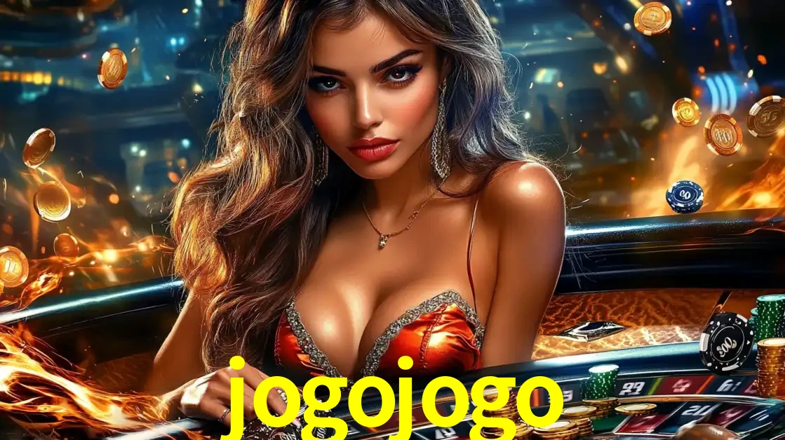Mulher glamourosa em uma mesa de roleta com um fundo de chamas e moedas voadoras, pronta para fazer sua aposta e ganhar grandes prêmios no cassino ao vivo jogojogo.